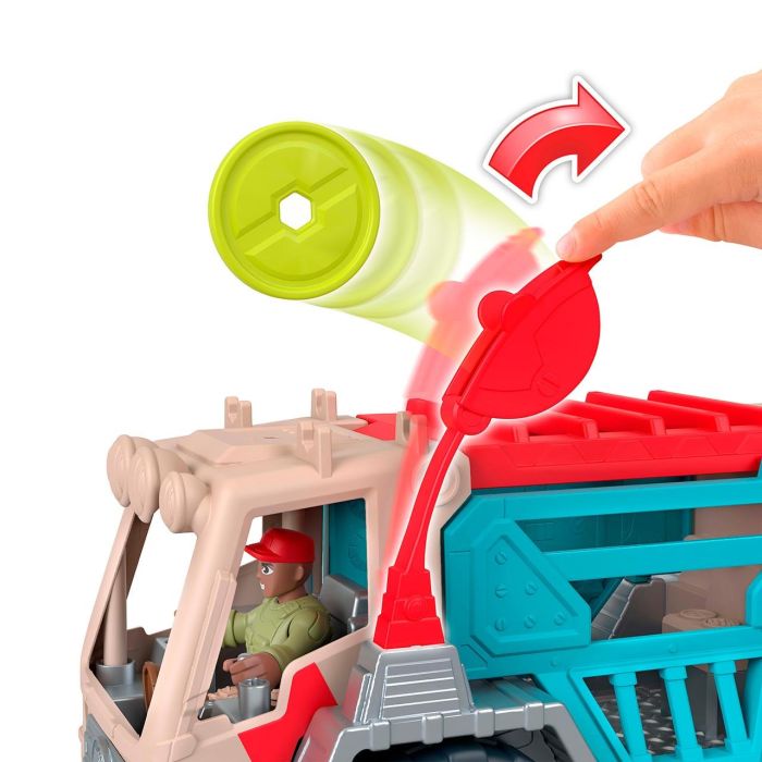 Imaginext JKF46 Vehículo Rescate Jurassic World Trek 'n Transform Juguete +3 Años 6 Imaginext JKF46 Vehículo Rescate Jurassic World Trek 'n Transform Juguete +3 Años 6
