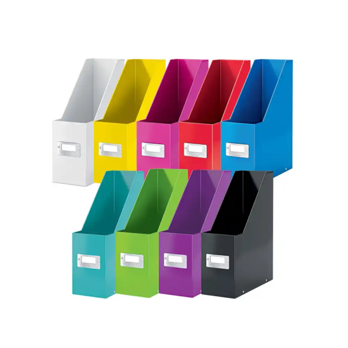 Leitz Revistero Click & Store Cartón Forrado Turquesa 103x170x235 mm 4