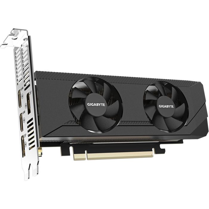 Gigabyte GeForce RTX 3050 OC Low Profile 6GB GDDR6 – Tarjeta Gráfica NVIDIA con 2 Ventiladores, PCI Express 4.0 1 Gigabyte GeForce RTX 3050 OC Low Profile 6GB GDDR6 – Tarjeta Gráfica NVIDIA con 2 Ventiladores, PCI Express 4.0 1