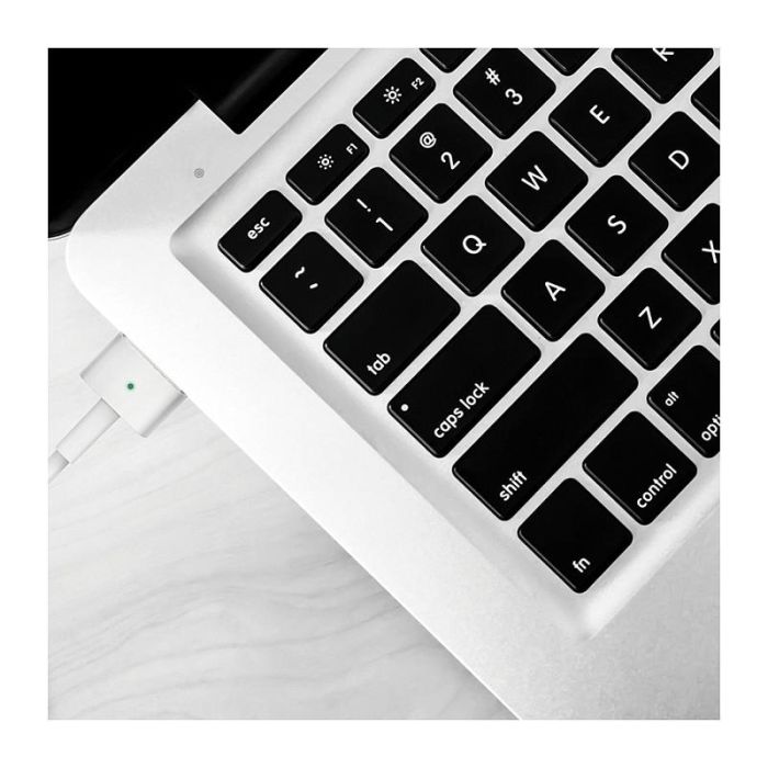 LogiLink PA0226 Cable de Carga USB-C a MagSafe 2, 1.8m, Plata, 87W, para MacBook Pro/Air (2012-2017) 2