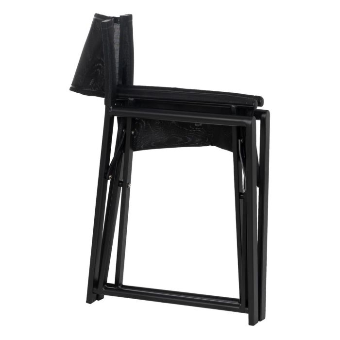 Silla Director Negro Aluminio-Textileno 56 X 53 X 84 cm