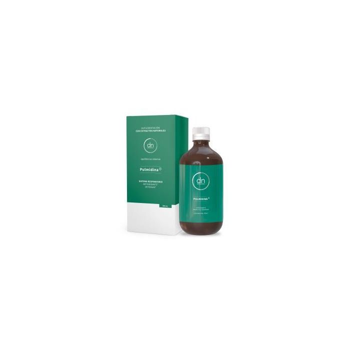 Pulmidina, Solución líquida 500ml con Eucalipto, Própolis, Vitamina C y D3 para Sistema Respiratorio e Inmunitario