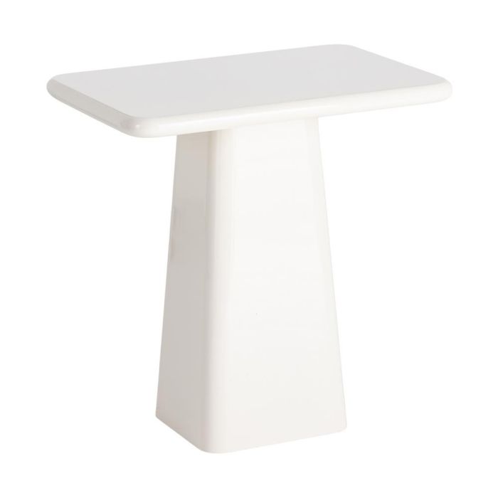 Mesa Auxiliar Lacado Crema Dm Salón 60 X 40 X 61 cm