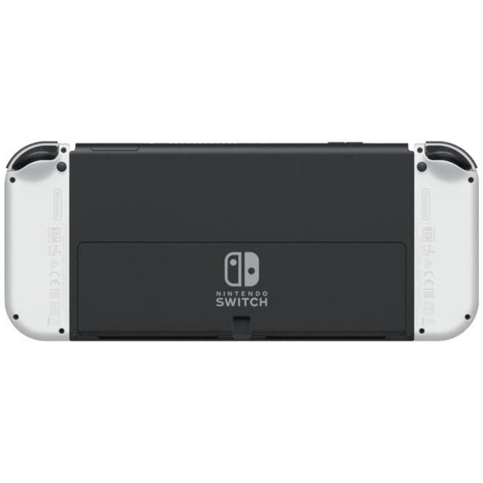 Consola Nintendo Switch - Modelo OLED  Blanca + Super Mario Bros. Wonder (Preinstalado) + 12 meses de suscripción NSO (Código) 3