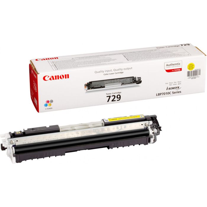 Canon Toner 729 Amarillo 1000 Páginas para I-SENSYS LBP 7010 C/7018 C 1 Canon Toner 729 Amarillo 1000 Páginas para I-SENSYS LBP 7010 C/7018 C 1