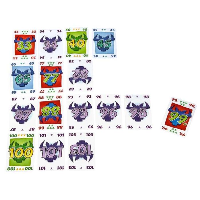 Juego ¡toma 6! edición clásica, 10 cartas para jugar en una de las 4 filas 6 Juego ¡toma 6! edición clásica, 10 cartas para jugar en una de las 4 filas 6