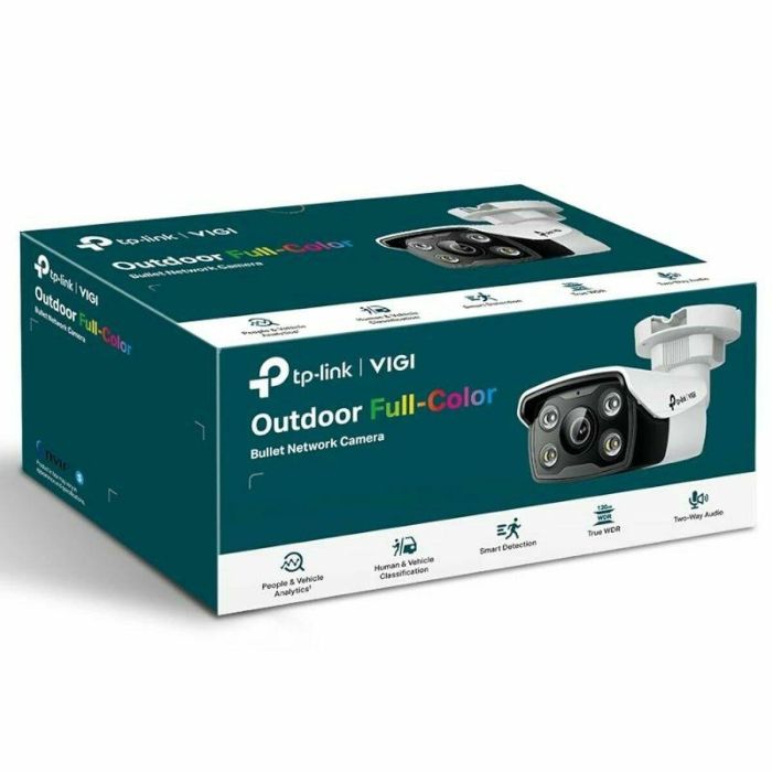 TP-Link VIGI C350(4mm) Cámara de Seguridad IP Exterior 5MP 2880x1620 Visión Nocturna 30m IR PoE IP67 Audio 2 Vías 12 TP-Link VIGI C350(4mm) Cámara de Seguridad IP Exterior 5MP 2880x1620 Visión Nocturna 30m IR PoE IP67 Audio 2 Vías 12