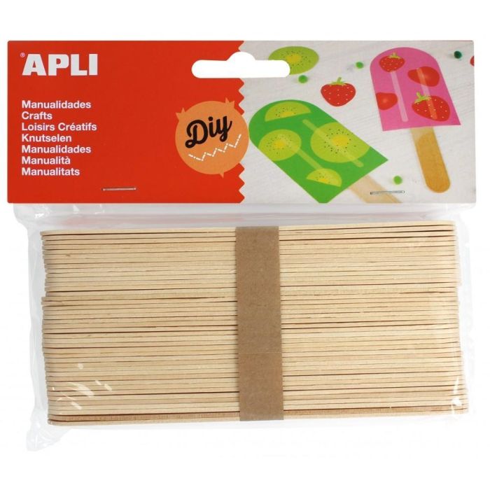 Apli Palo De Polo 150x18 mm Color Madera Natural -40U- Apli Palo De Polo 150x18 mm Color Madera Natural -40U-