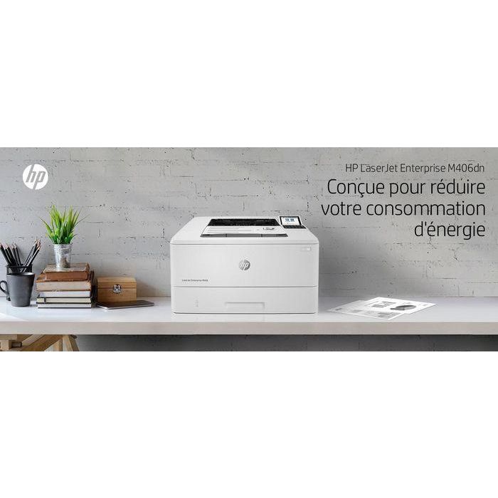 HP LaserJet Enterprise M406DN Impresora Laser A4 38 ppm Red Duplex 20