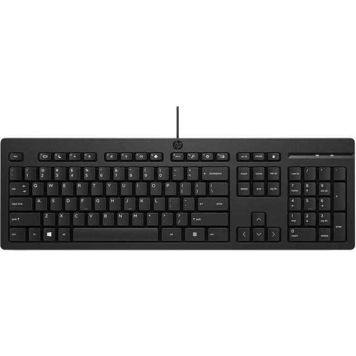 HP 125 Wired Keyboard - NOR HP 125 Wired Keyboard - NOR