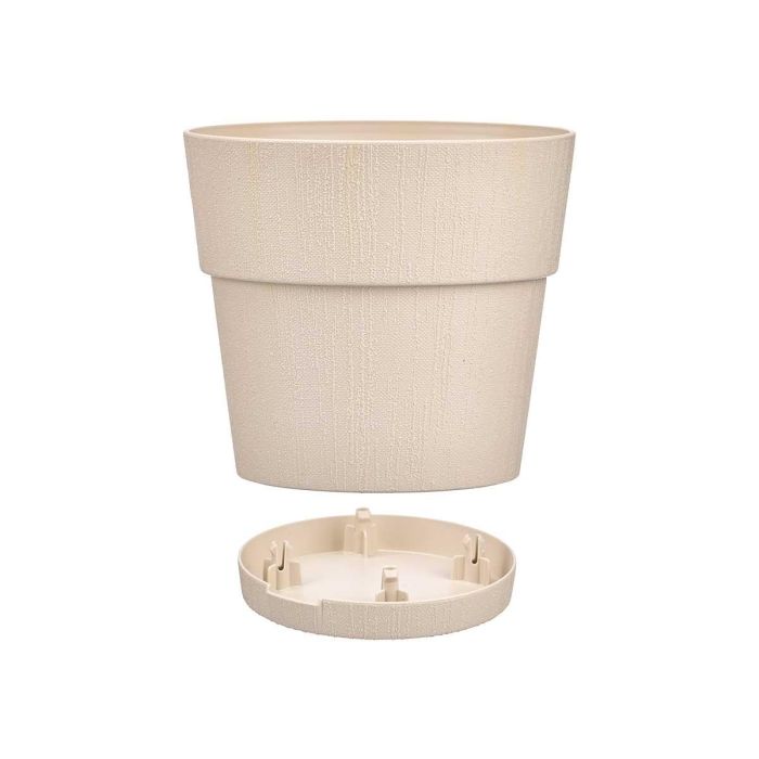 Maceta Plastico 20 Cm Ethica Blanco Roto Stefanplast (12 Unidades) 1 Maceta Plastico 20 Cm Ethica Blanco Roto Stefanplast (12 Unidades) 1