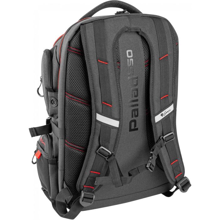 GENESIS Pallad 550 Mochila Gaming para Portátiles 17.3 pulgadas, Negro Rojo, Resistente al Agua y Golpes, con Múltiples Compartimentos 11 GENESIS Pallad 550 Mochila Gaming para Portátiles 17.3 pulgadas, Negro Rojo, Resistente al Agua y Golpes, con Múltiples Compartimentos 11