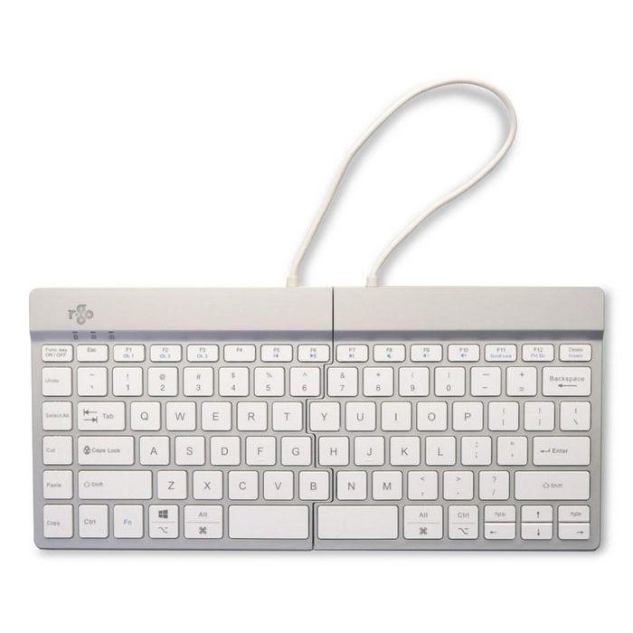 R-Go Tools Teclado ergonómico dividido R-Go Split Break con software de descanso, QWERTY (UK), Bluetooth, blanco 4