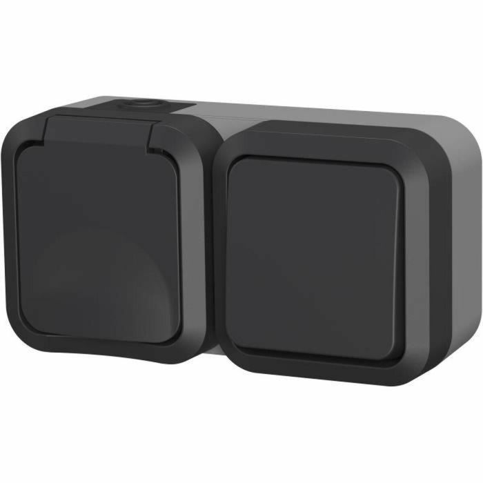 QUARX AUC1695830878712 Toma doble Exterior vertical IP55 Aqua Pro 250V 16A QUARX AUC1695830878712 Toma doble Exterior vertical IP55 Aqua Pro 250V 16A