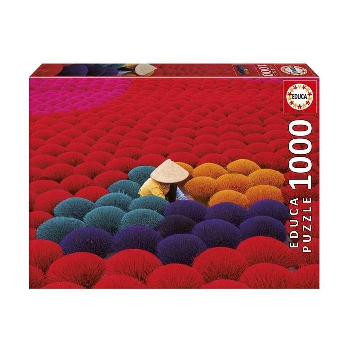 Educa Puzzle 1000 piezas Aldea del Incienso, Vietnam 1 Educa Puzzle 1000 piezas Aldea del Incienso, Vietnam 1