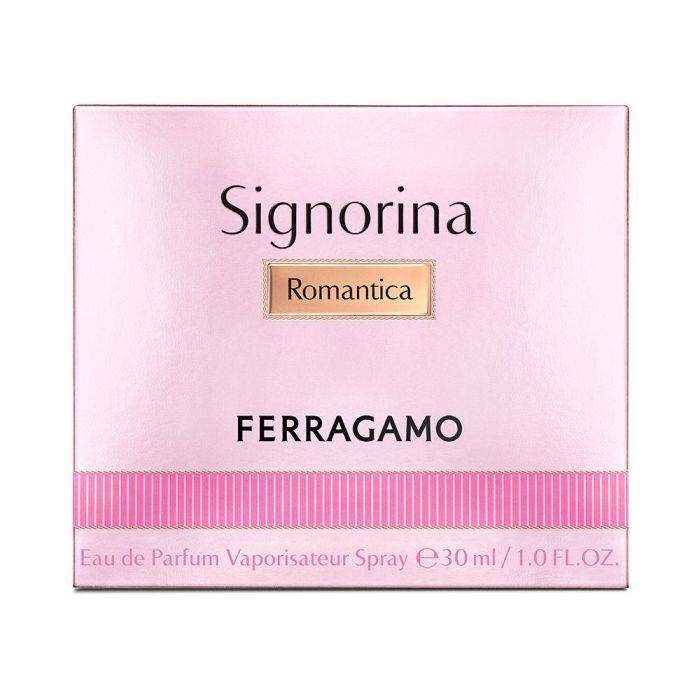Salvatore Ferragamo Signorina Romantica - Eau de Parfum Vaporizador 30 ml - Fragancia Floral Oriental Dulce con Notas de Grosella Negra, Limón, Flor de Azahar, Vainilla y Ámbar Salvatore Ferragamo Signorina Romantica - Eau de Parfum Vaporizador 30 ml - Fragancia Floral Oriental Dulce con Notas de Grosella Negra, Limón, Flor de Azahar, Vainilla y Ámbar