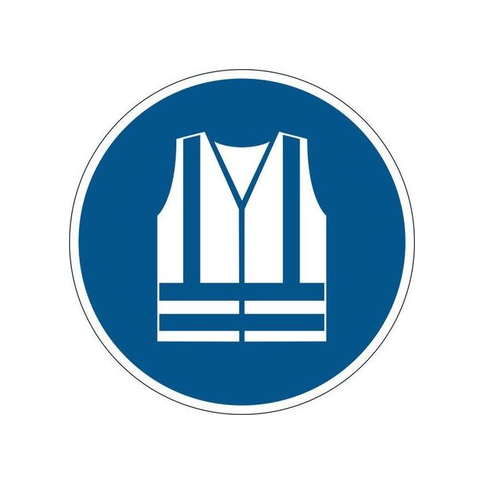 Marcaje Seguridad Durable Autoadhesivo Use Chaleco De Seguridad