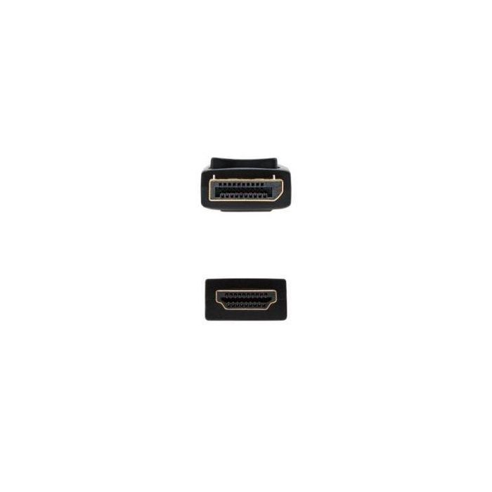 Cable Conversor Nanocable 10.15.4300/ Displayport Macho - HDMI Macho/ 50cm/ Negro 2 Cable Conversor Nanocable 10.15.4300/ Displayport Macho - HDMI Macho/ 50cm/ Negro 2