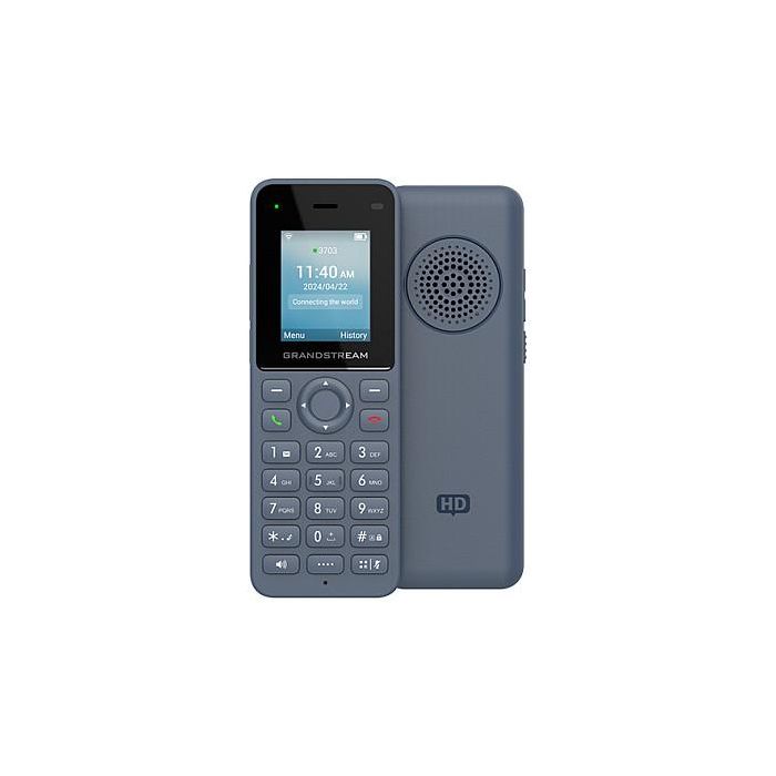 Grandstream WP816 Teléfono IP Inalámbrico WiFi 2.4/5 GHz Azul 2 Líneas con Pantalla TFT 1