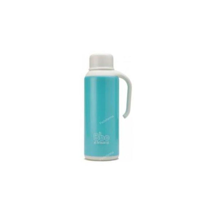 IRISANA Termo Bbo12.Az para Líquidos de Acero Inoxidable 1.5L Azul Doble Capa Hasta 24h Frío/Calor Sin BPA