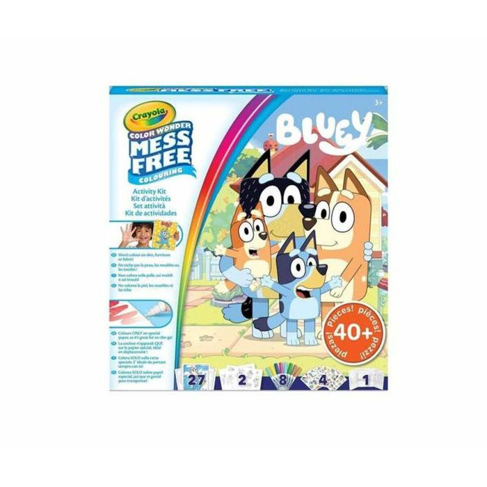 Juego Pinta y Colorea Bluey 1 Juego Pinta y Colorea Bluey 1