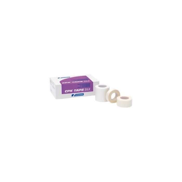 Cpk Silk Tape - Esparadrapo de Seda 5 cm x 9.1 m, Pack de 6 Unidades Cpk Silk Tape - Esparadrapo de Seda 5 cm x 9.1 m, Pack de 6 Unidades