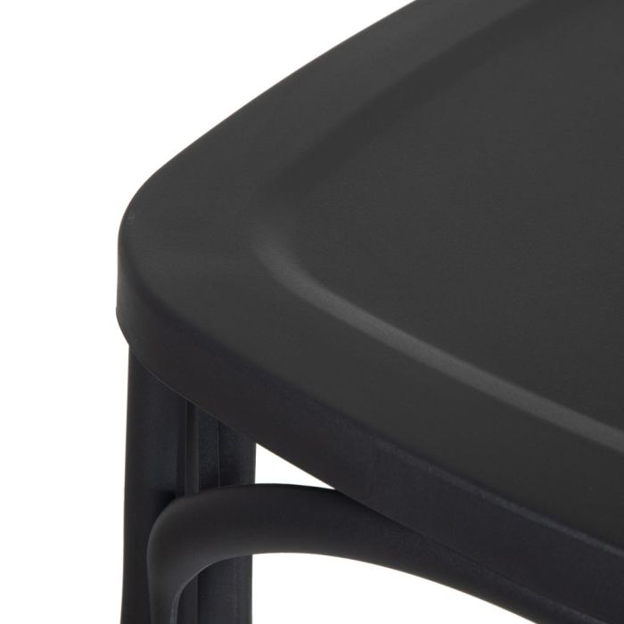 Silla Apilable Gris Polipropileno 48,50 X 43 X 91 cm