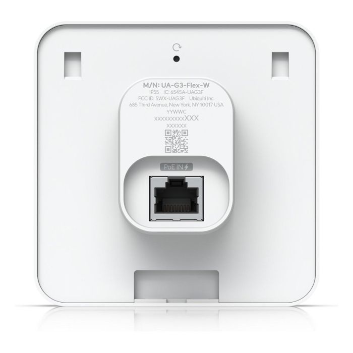 Ubiquiti Lector de Tarjetas NFC con Teclado y Soporte Apple Touch ID, Policarbonato, Cristal, Aleación de Aluminio, IP55 Blanco