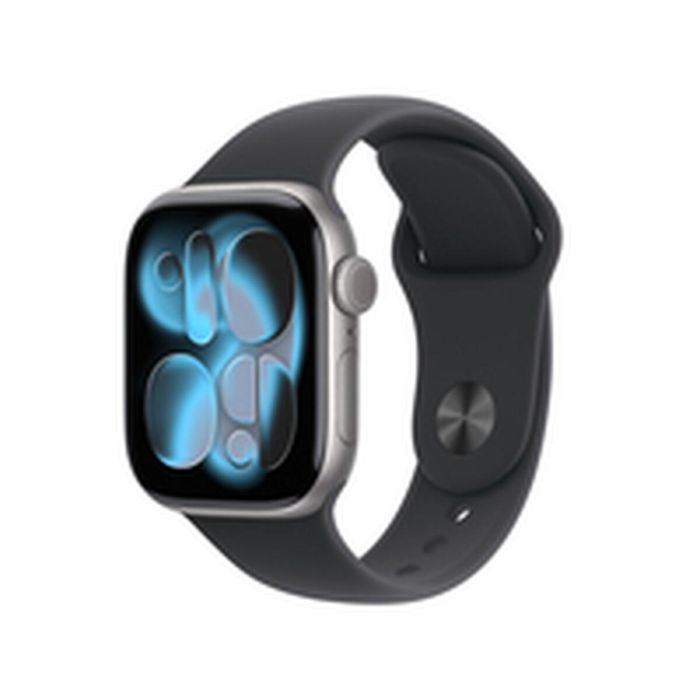 Apple Watch S11 Cellular 42mm Aluminium Space Grau con Sportarmband schwarz S/M 13