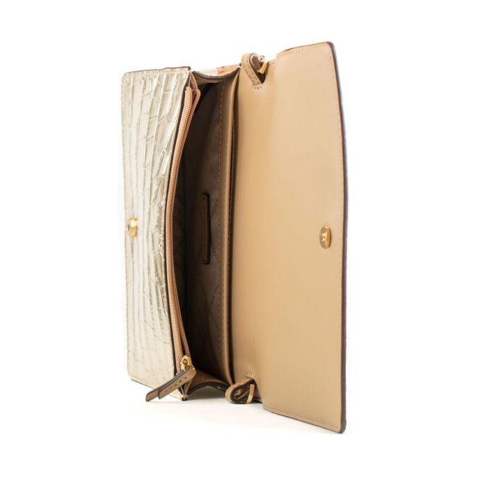 Bolso Bandolera Michael Kors 32F4GJ6C8K-PALE-GOLD Dorado 22 x 14 x 6 cm 1 Bolso Bandolera Michael Kors 32F4GJ6C8K-PALE-GOLD Dorado 22 x 14 x 6 cm 1
