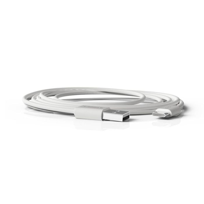 Cable Groovy Usb-A A Tipo C Longitud 2 Mt Color Blanco 2