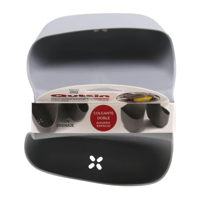 Quttin Organizador de Limpieza Colgante para Cocina 12.5 x 9.5 x 10 cm (24 Unidades) 4 Quttin Organizador de Limpieza Colgante para Cocina 12.5 x 9.5 x 10 cm (24 Unidades) 4