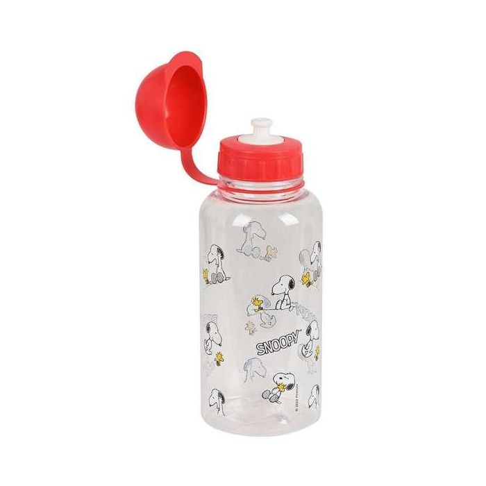 Safta Botella 500 ml Snoopy "Friends Forever" 6,9x18cm Verde Menta Poliéster 2