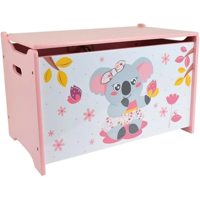 Fun House Caja de Juguetes de Madera MIMI KOALA para Niños, 40 x 58 x 36 cm 1