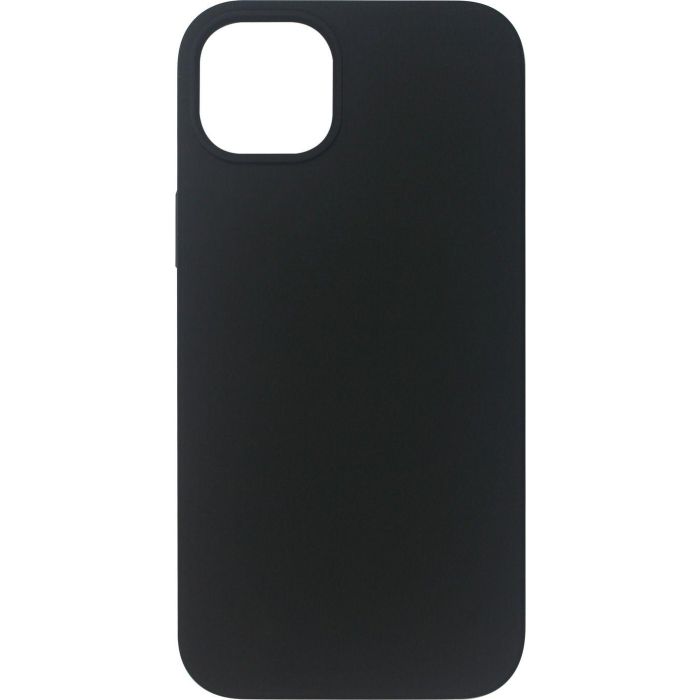 eSTUFF Funda magnética de silicona INFINITE ROME para iPhone 12/12 Pro - Negra - 81% material reciclado