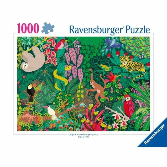 Ravensburger 1739294784447 Rompecabezas de 1000 piezas Selva Mágica 4