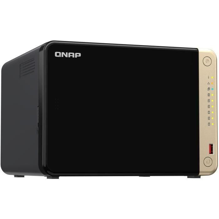 QNAP TS-664-8G 6-Bay NAS Intel Celeron N5095 Schwarz 2 QNAP TS-664-8G 6-Bay NAS Intel Celeron N5095 Schwarz 2