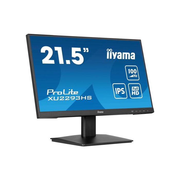 Iiyama Monitor XU2293HS-B6 21.5" IPS 100Hz Full HD 1ms, Regulable, Reductor de Luz Azul, Altavoces Integrados, HDMI 2 Iiyama Monitor XU2293HS-B6 21.5" IPS 100Hz Full HD 1ms, Regulable, Reductor de Luz Azul, Altavoces Integrados, HDMI 2