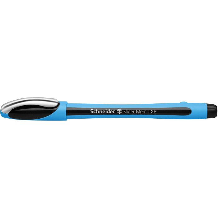 Bolígrafo Schneider Slider Memo XB Azul Negro Caucho (10 Unidades) 1 Bolígrafo Schneider Slider Memo XB Azul Negro Caucho (10 Unidades) 1