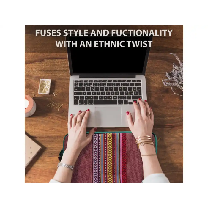 Funda para portátil Vam Vam 12 pulgadas, acolchada y reforzada, diseño artístico y protección 6