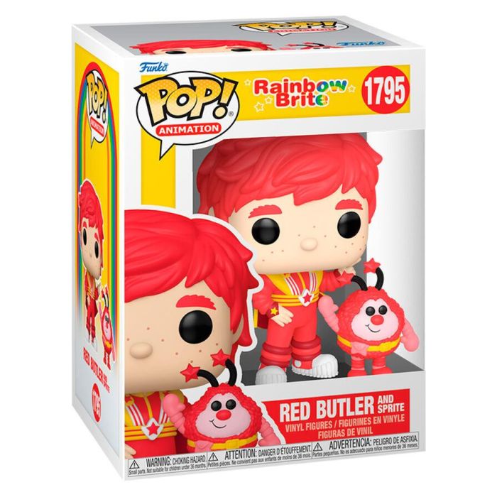 Figura POP La tierra del ArcoIris Red Butler and Sprite 0 Figura POP La tierra del ArcoIris Red Butler and Sprite 0