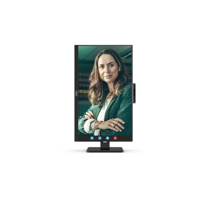 Monitor Profesional AOC 24P3CW 23.8"/ Full HD/ Webcam/ Multimedia/ Regulable en altura/ Negro 4 Monitor Profesional AOC 24P3CW 23.8"/ Full HD/ Webcam/ Multimedia/ Regulable en altura/ Negro 4