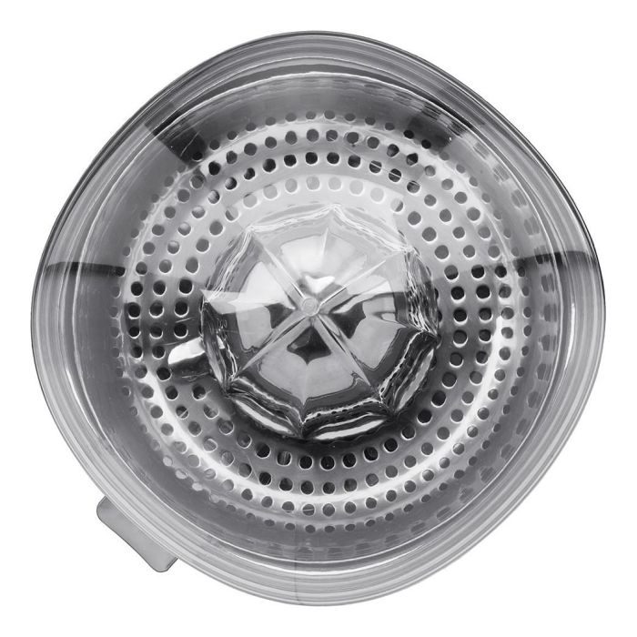 Smeg CJF11BLEU Exprimidor de Cítricos Negro, 70 W, Cono en Acero Inoxidable, Función Antigoteo, 1 Velocidad