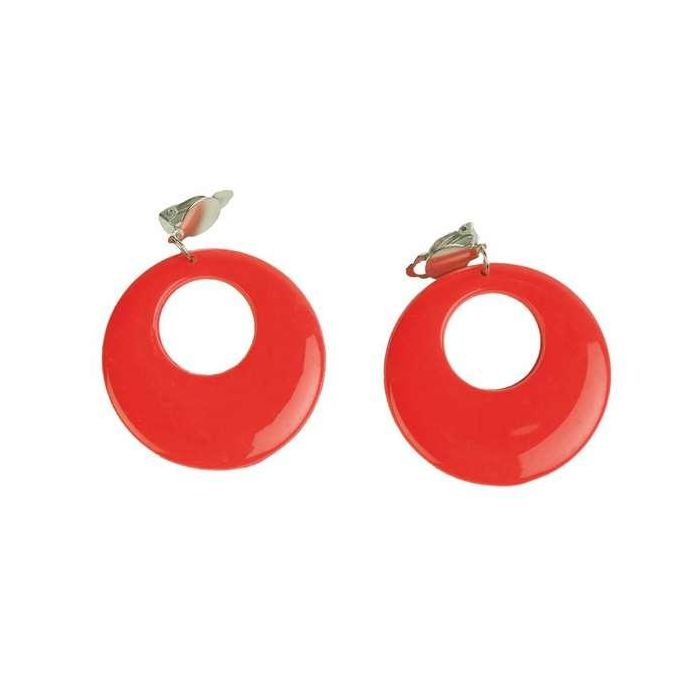 2 pendientes flamenca rojo 4,5 cm 2 pendientes flamenca rojo 4,5 cm