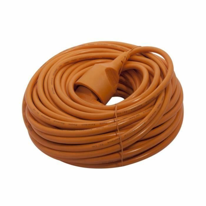 Chacon HO5VVF 3 x 1,5 mm² Cable de Extensión 25 metros Naranja