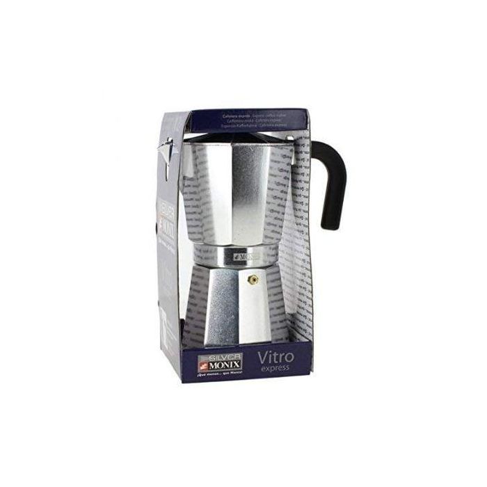 Cafetera Italiana Monix Braisogona_M620012 Acero Aluminio 12 Tazas 2 Cafetera Italiana Monix Braisogona_M620012 Acero Aluminio 12 Tazas 2