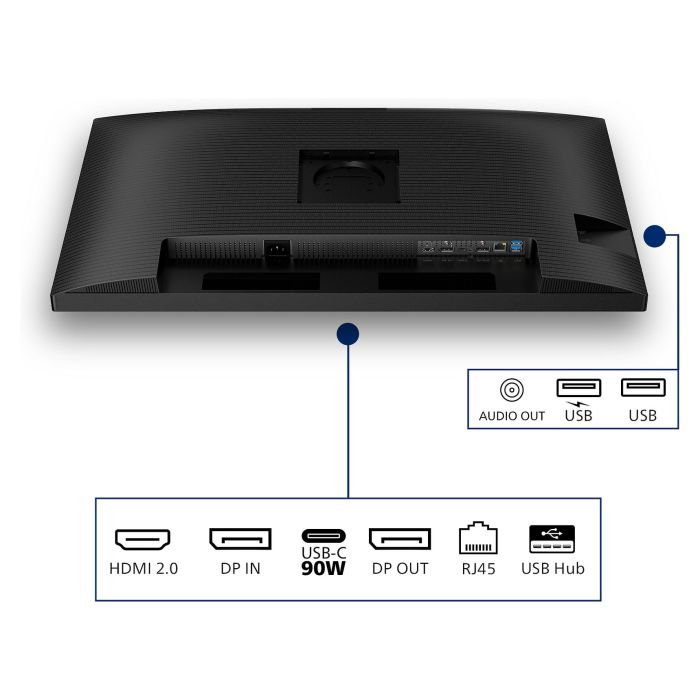 Philips 32B2U3601/00 Monitor de 31.5" Quad HD IPS 4 ms Negro 7 Philips 32B2U3601/00 Monitor de 31.5" Quad HD IPS 4 ms Negro 7