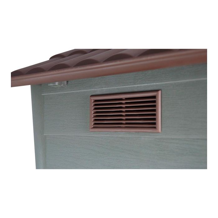 Caseta eco mini 100% material reciclado con doble rejilla de ventilación 60x50x41cm nayeco 1 Caseta eco mini 100% material reciclado con doble rejilla de ventilación 60x50x41cm nayeco 1