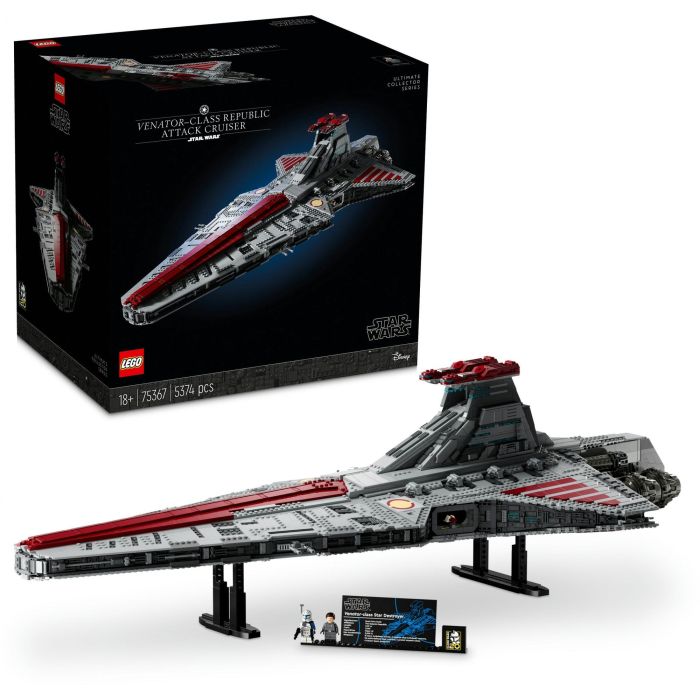 LEGO Star Wars Republikanischer Angriffskreuzer der Venator-Klasse 75367 10 LEGO Star Wars Republikanischer Angriffskreuzer der Venator-Klasse 75367 10