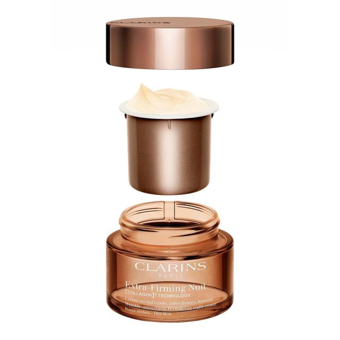 Clarins Extra Firming Crema Noche Piel Seca Recarga 50 mL 2